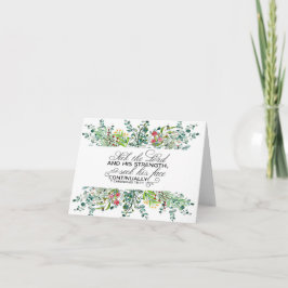 Cartão Busque o quadro de verde da escritura do Senhor