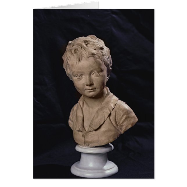 Cartão Busto de Alexandre Brongniart (Frente)