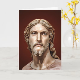 Cartão BUSTO DE CRISTO O SALVADOR por MICHELANGELO 2026