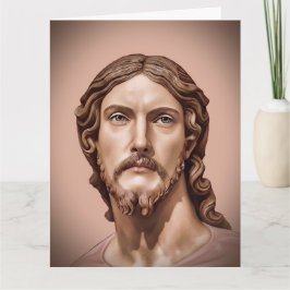 Cartão BUSTO DE CRISTO O SALVADOR por MICHELANGELO 2026