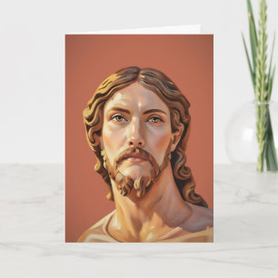 Cartão BUSTO DE CRISTO O SALVADOR por MICHELANGELO 2026