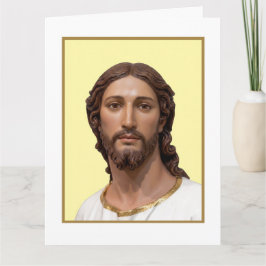 Cartão BUSTO DE CRISTO O SALVADOR por MICHELANGELO 2026