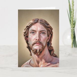 Cartão BUSTO DE CRISTO O SALVADOR por MICHELANGELO 2026