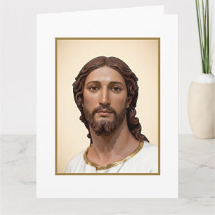 Cartão BUSTO DE CRISTO O SALVADOR por MICHELANGELO 2026