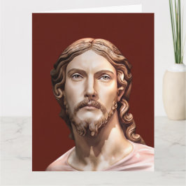 Cartão BUSTO DE CRISTO O SALVADOR por MICHELANGELO 2026