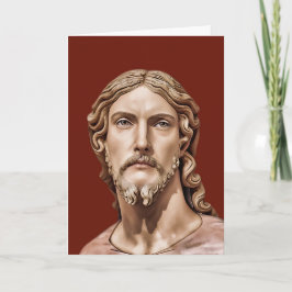 Cartão BUSTO DE CRISTO O SALVADOR por MICHELANGELO 2026