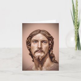 Cartão BUSTO DE CRISTO O SALVADOR por MICHELANGELO 2026