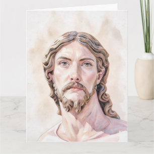 Cartão BUSTO DE CRISTO O SALVADOR por MICHELANGELO 2026