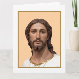 Cartão BUSTO DE CRISTO O SALVADOR por MICHELANGELO 2026