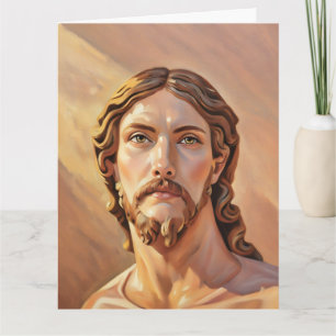 Cartão BUSTO DE CRISTO O SALVADOR por MICHELANGELO 2026