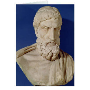Cartão Busto de Epicurus