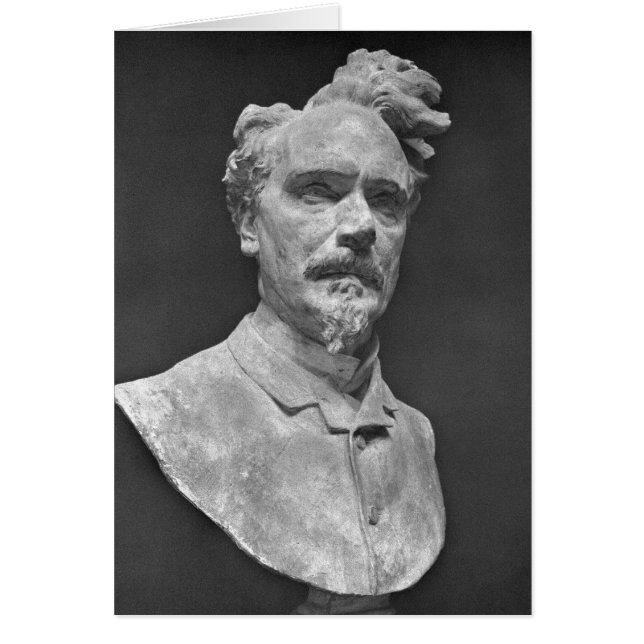 Cartão Busto de Henri Rochefort (Frente)
