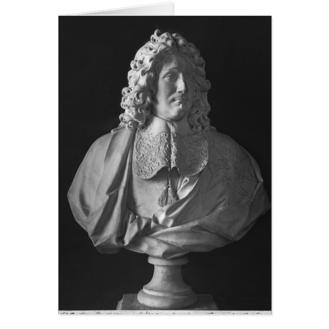 Cartão Busto de Jean-Baptiste Colbert de Torcy (Frente)