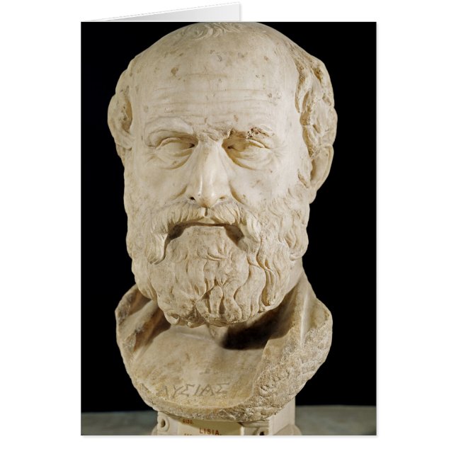Cartão Busto de Lysias (Frente)