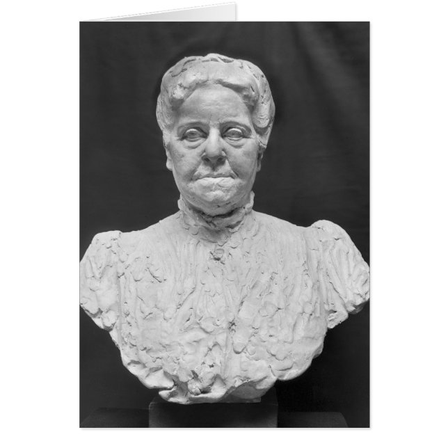 Cartão Busto de Madame Marie Laurent (Frente)