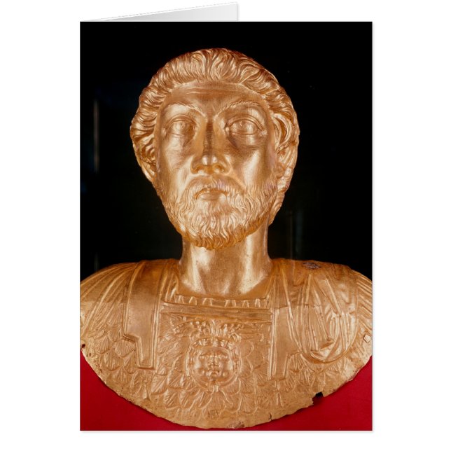 Cartão Busto de Marcus Aurelius (Frente)