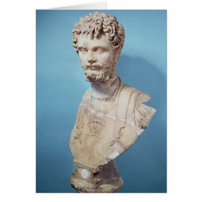 Cartão Busto de Septimus Severus (Frente)