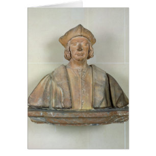Cartão Busto do chanceler Antoine Duprat