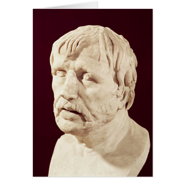 Cartão Busto do Seneca (Frente)