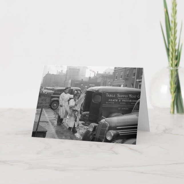 Cartão Butcher Compra Boys, 1938 (Frente)