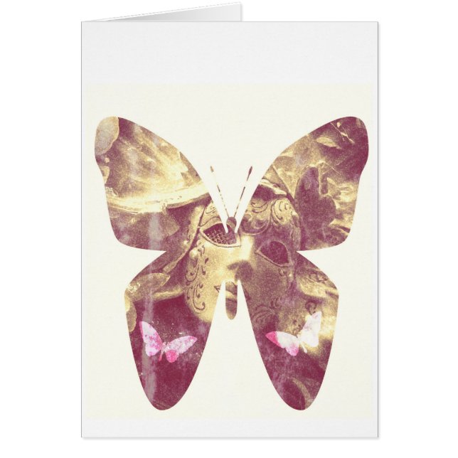 Cartão Butterfly Angel (Frente)