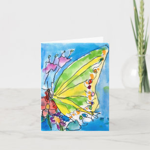 Cartão Butterfly by Jeffrey Shutt, Age 6