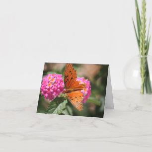 Cartão Butterfly encouragement card