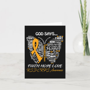 Cartão Butterfly Faith Hope ama presentes de consciência
