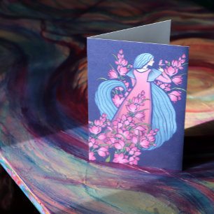 Cartão Butterfly Goddess