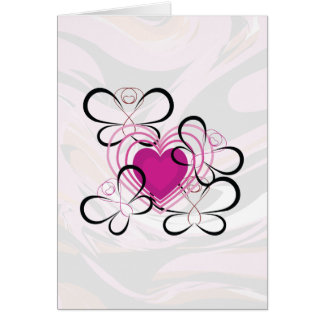 Cartão Butterfly Love | Borboleta Amor Pessoal Marcado