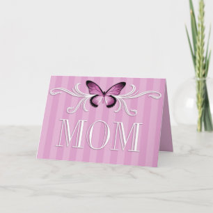 Cartão Butterfly Mother's Day Card