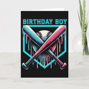 Cartão Bysebyll Birthday Drip para jovens rapazes Bysebyl