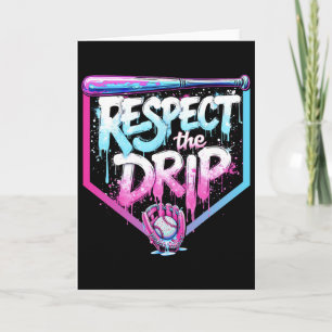Cartão Bysebyll Drip Boys Sorvete Respeite O Gotejamento