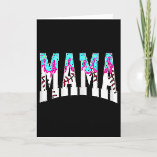 Cartão Bysebyll Mama Coquete Laço Jogo Dia Bysebyll Mãe M