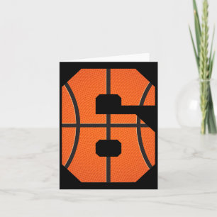 Cartão Bysketbyll Boys Birthday Bbyll Player 6
