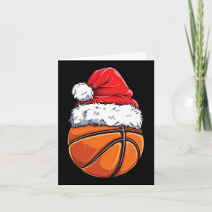 Cartão Bysketbyll Christmas Byll Santa Hat Xmas Boys Men