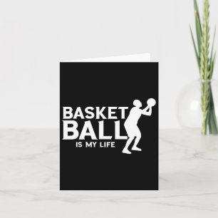 Cartão Bysketbyll My Life Bysketbyll Player Byller Bysket
