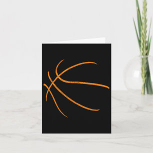 Cartão Bysketbyll Silhouette Bbyll Player Coach Sports Po