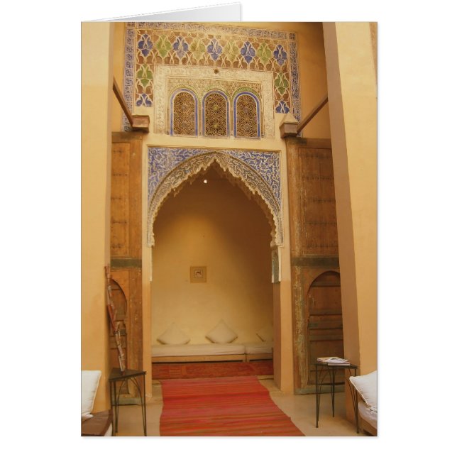 Cartão C4marraquexe, Marrocos (Frente)