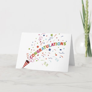 CARTÃO C O N G R A T U L A I O N S!! PARA LÁ!!!