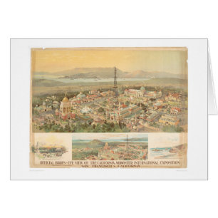 Cartão CA Expo internacional do pleno inverno em S.F.