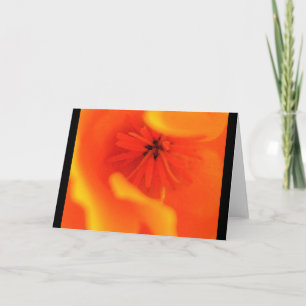 Cartão CA Poppy "Heart" NOTECARD/BLANK