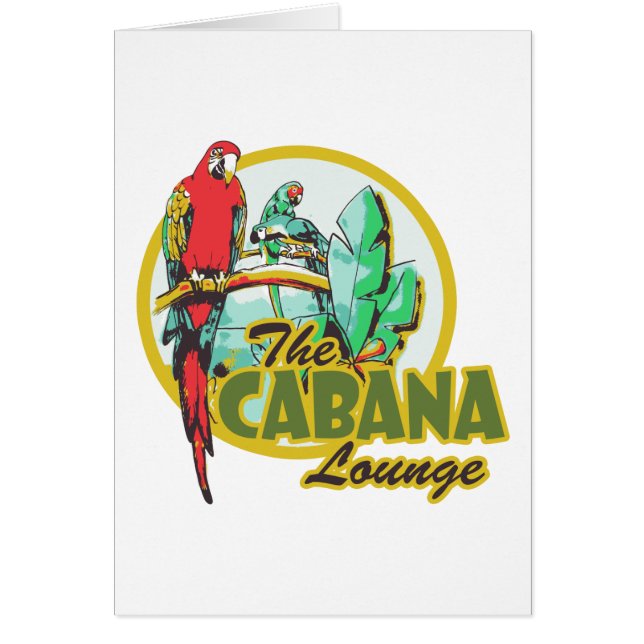 Cartão Cabana Lounge (Frente)