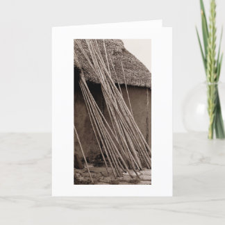 Cartão Cabana Thatched