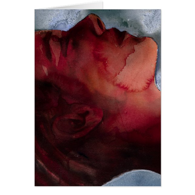 Cartão Cabeça 2009 do dorminhoco (Frente)