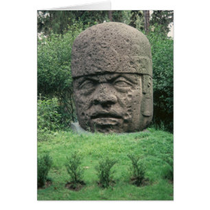 Cartão Cabeça colossal