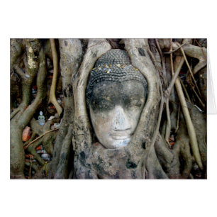Cartão Cabeça de Buddha