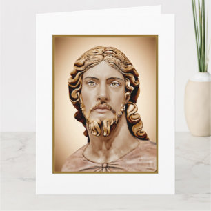 Cartão Cabeça de Cristo por Mark Edward Westerfield após