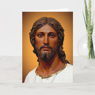 Cartão Cabeça de Cristo por Mark Edward Westerfield após