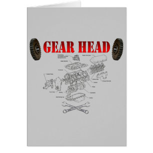 CARTÃO CABEÇA DE ENGRENAGEM